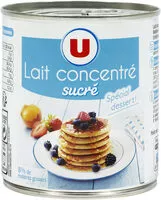 Mängden socker i Lait concentré sucré 8% de matière grasse