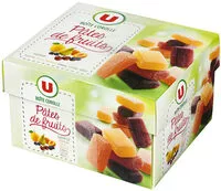 Mängden socker i Pâtes de fruits