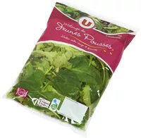 Mängden socker i Mélange de jeunes pousses(laitue rouge et blonde,tat soï)