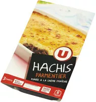 Mängden socker i Hachis parmentier purée à la crème fraîche