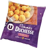 Mängden socker i Pommes dûchesses