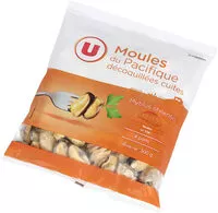 Mängden socker i Moules du Pacifique cuites et décortiquées