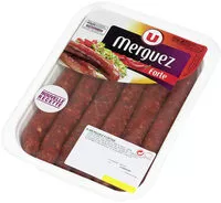 Mängden socker i Merguez forte boeuf/mouton