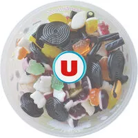 Mängden socker i Assortiment de gélifiés et réglisse aromatisés