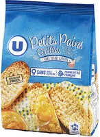 Mängden socker i Petits Pains grillés au blé complet sans sucre ajouté