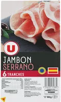 Mängden socker i Jambon serrano