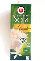 Mängden socker i Boisson au Soja Vanille Bio - 1 litre - U