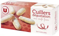 Mängden socker i Biscuits cuillers degustations