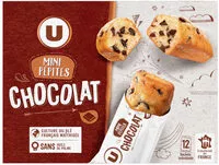 Mängden socker i Mini gateaux pépites chocolat