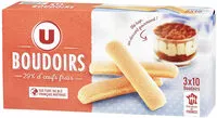 Mängden socker i Boudoirs