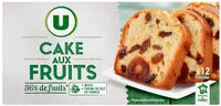 Mängden socker i Cake aux fruits