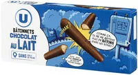 Mängden socker i Batonnets au chocolat au lait
