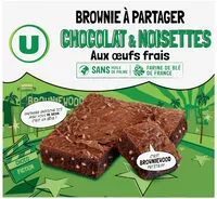 Mängden socker i Brownies au chocolat noisettes familial