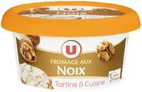 Mängden socker i Fromage pasteurisé à tartiner aux noix 25% de MG