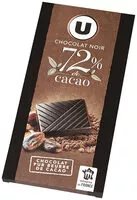 Mängden socker i Chocolat noir dégustation 72% de cacao