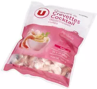 Mängden socker i Queues de crevettes cuites décortiquées