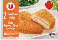 Mängden socker i Croustillants de poulet coeur jambon de dinde et fromage