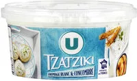 Mängden socker i Tzatziki fromage blanc et comcombre