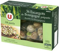 Mängden socker i Escargots de Bourgogne moyens
