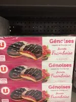 Mängden socker i Genoises fourrées framboise