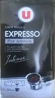 Mängden socker i Café moulu Expresso pur arabica