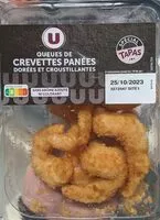 Mängden socker i Queues de crevettes panées