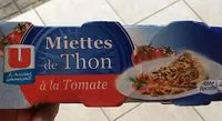 Mängden socker i Miettes de thon à la Tomate