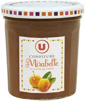 Mängden socker i Confiture mirabelle