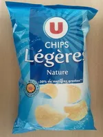 Mängden socker i Chips légères Nature, - 30% MG
