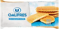 Mängden socker i Gaufres fourrées goût vanille