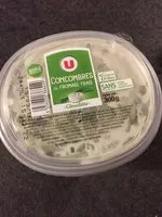 Mängden socker i Concombres au fromage frais