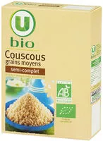 Mängden socker i Couscous semi-complet