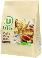 Mängden socker i Petits pains grillés au froment