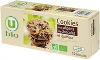 Mängden socker i Cookies quinoa pépites chocolat