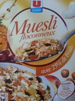 Mängden socker i Muesli floconneux avec 25% de fruits