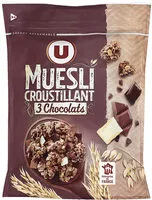 Mängden socker i Muesli Croustillant aux 3 Chocolats