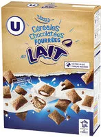 Mängden socker i Céréales chocolatées fourrées au lait