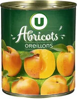 Mängden socker i Oreillons d'abricots au sirop léger