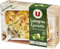 Mängden socker i Lasagnes au chèvre et épinards