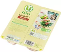 Mängden socker i Lardons fumés VPF