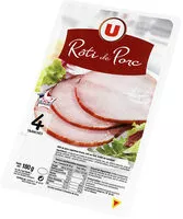 Mängden socker i Rôti de porc cuit au four Viande de Porc Française