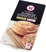 Mängden socker i Feuilletés jambon/emmental