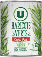 Mängden socker i Haricots verts extra-fins