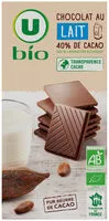 Mängden socker i Tablette de chocolat au lait