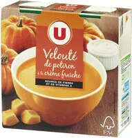 Mängden socker i Velouté de potiron à la crème fraîche