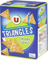 Mängden socker i Triangle au sésame et pavot