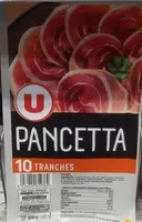 Mängden socker i Pancetta 10 tranches