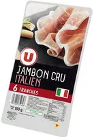Mängden socker i Jambon cru Italien