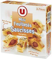 Mängden socker i Mini feuilletés à la saucisse