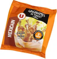Mängden socker i Grignotte de poulet rôtie goût mexicain